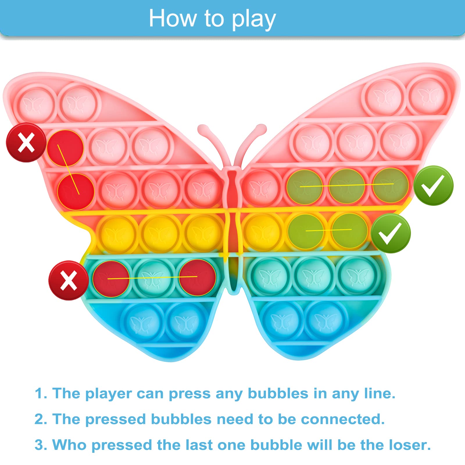 AIZIXIN Pop Bubble Toy used as a coaster or decompression game for breaks