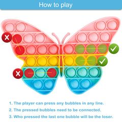 AIZIXIN Pop Bubble Toy used as a coaster or decompression game for breaks