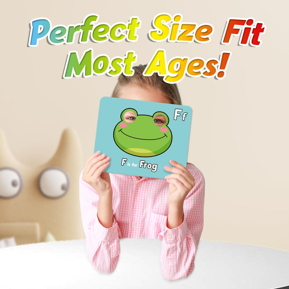 Aizweb alphabet animal mask set features 26 masks for creative practice