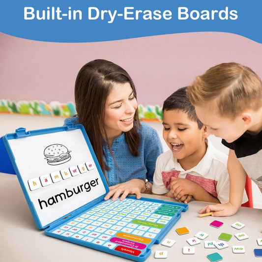 Aizweb color-coded phonics tiles speed recognition for early reading