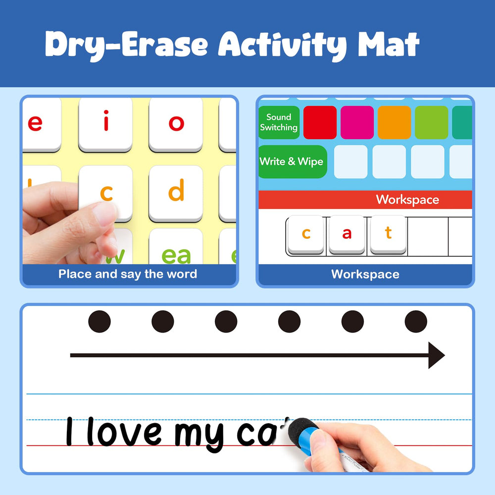 Aizweb dry-erase boards provide repeatable practice on magnetic surfaces