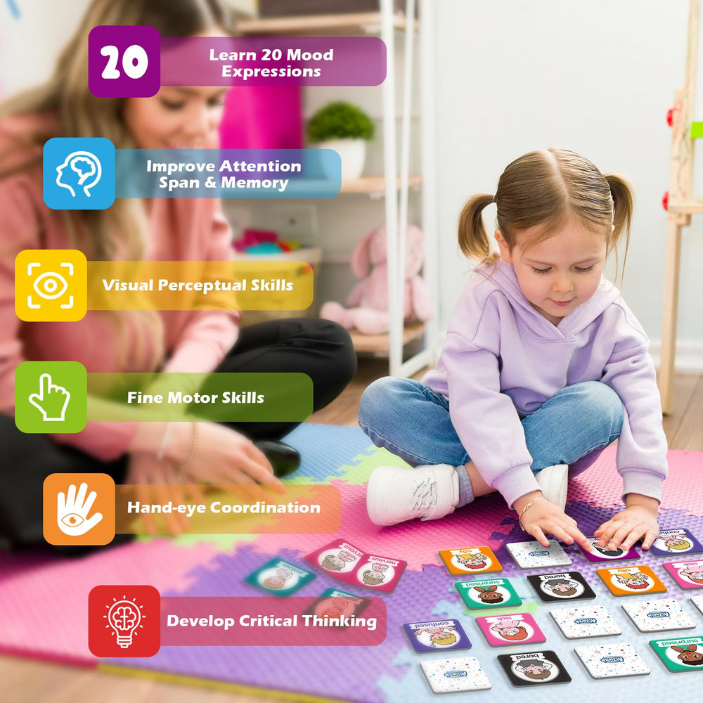 Great for solo or group play to reinforce social-emotional skills.