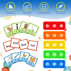 Aizweb kids phonics toy portable for classroom and travel use.