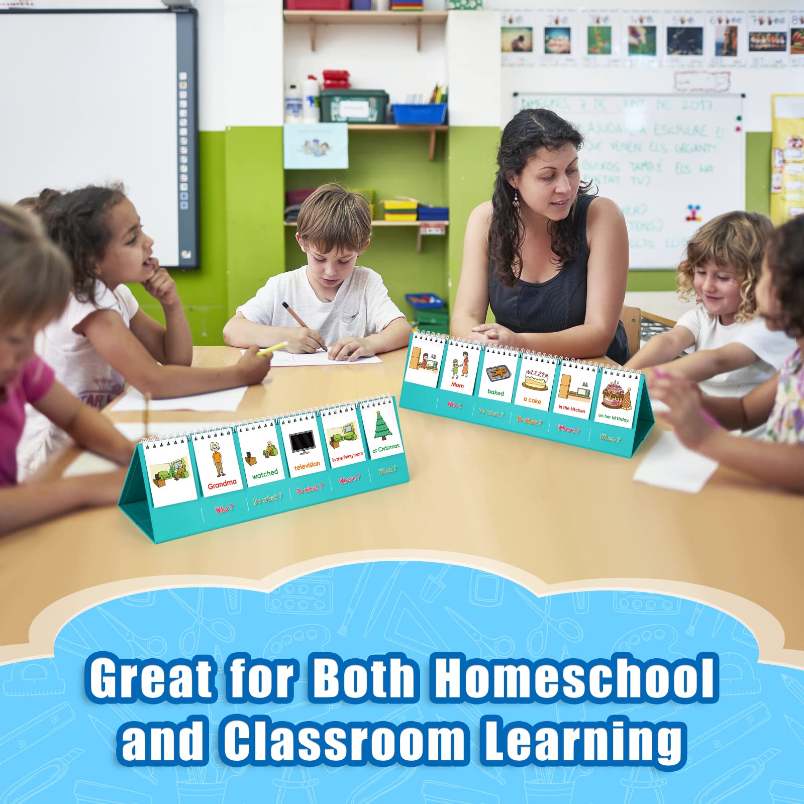 Aizweb durable waterproof reading cards withstand classroom use.