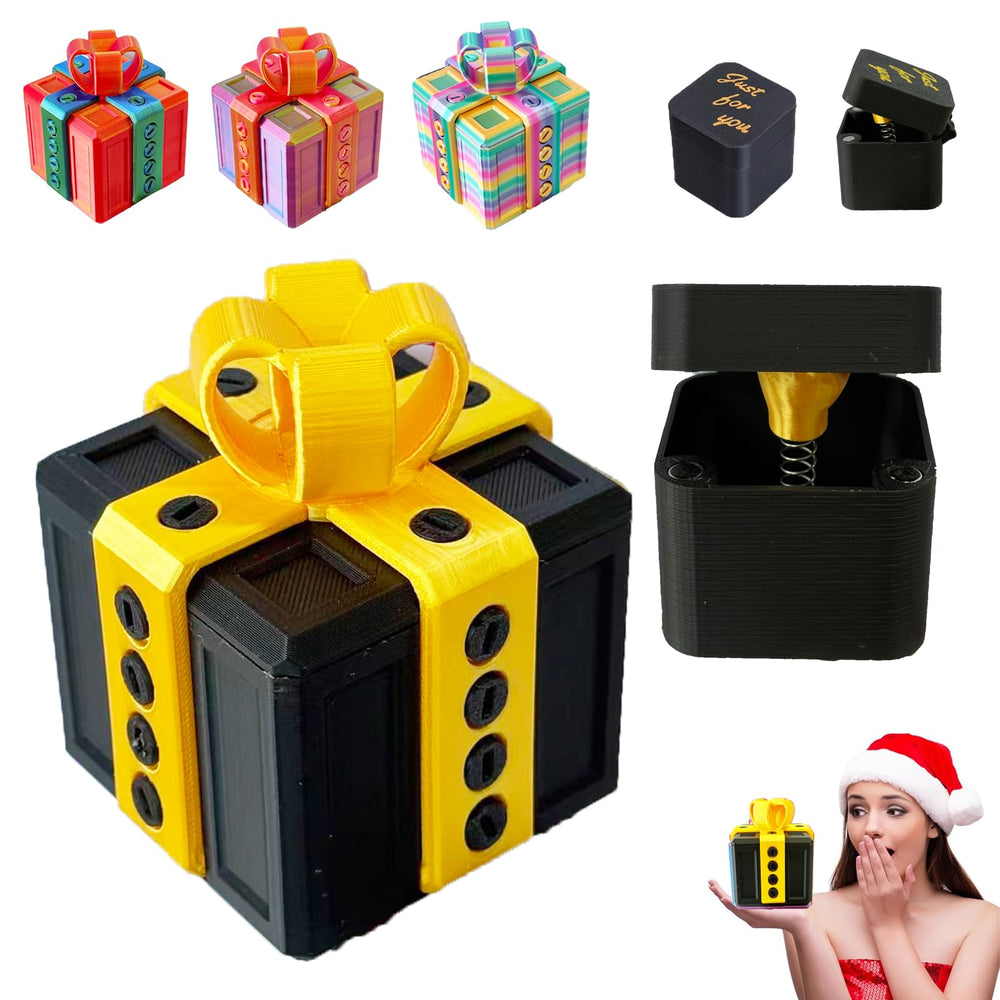 ajitxalr finger gift box puzzle reveals a playful surprise, perfect for party pranks.