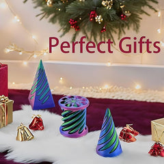 ajitxalr spiral cone toy showcases mesmerizing motion for calming hands