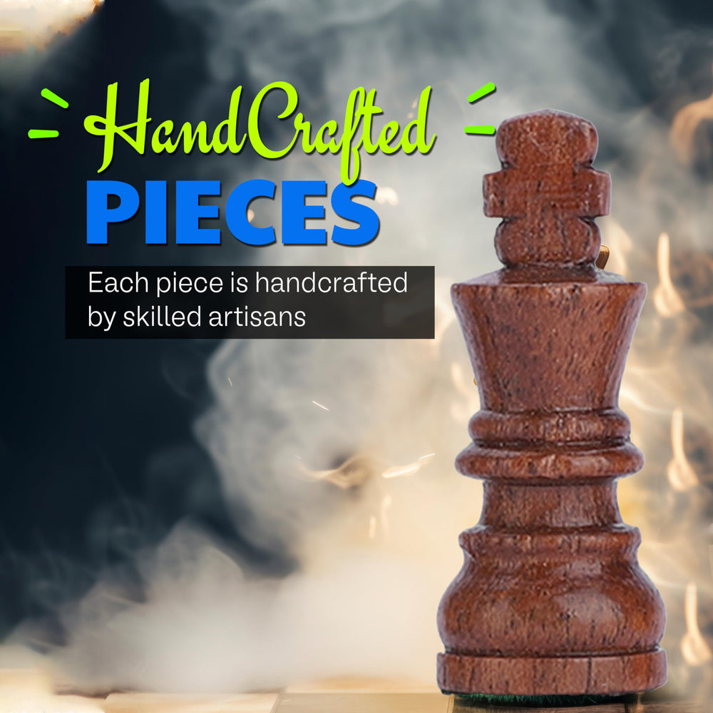 Ajuny lightweight travel chess set ideal for trips and family nights