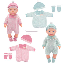 AK KYC 14-18 inch doll hats complete outfits for imaginative play