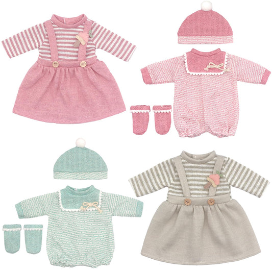 AK KYC 14-18 inch doll jumpsuits for easy dress-up during playtime