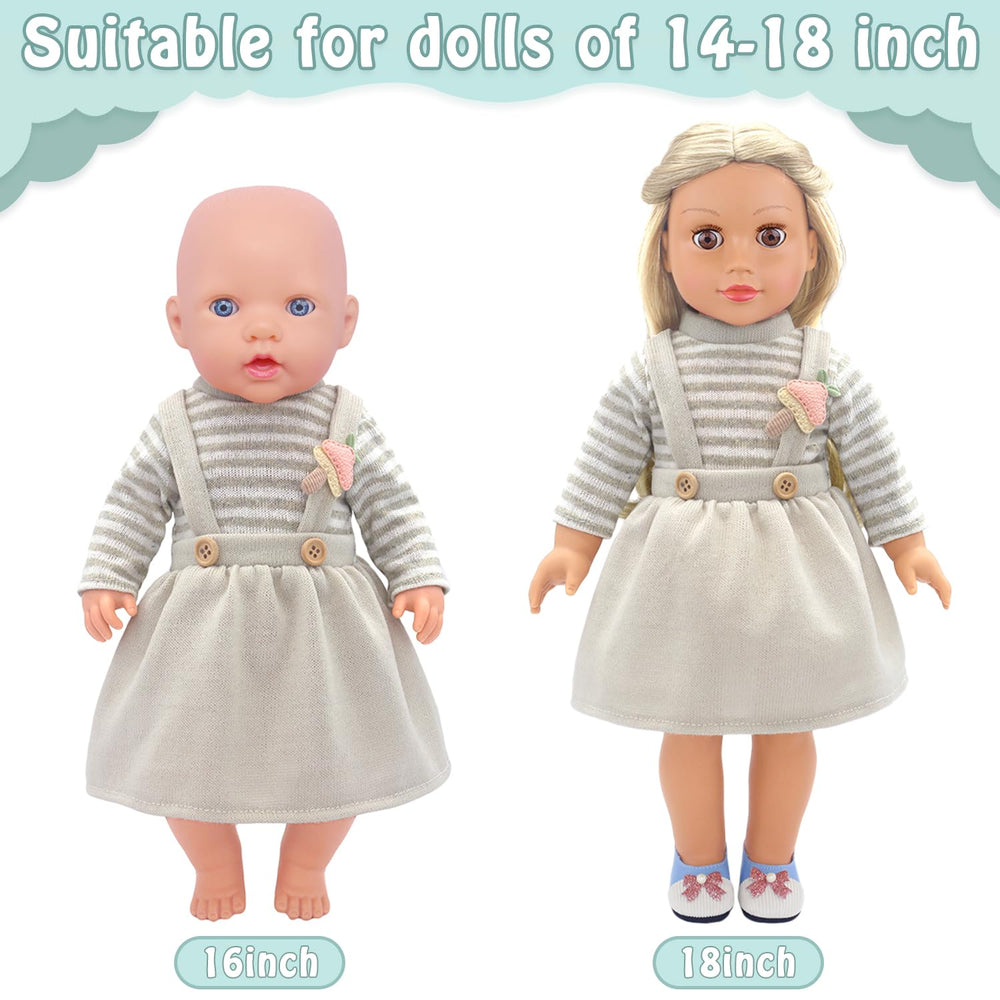 AK KYC velcro design doll clothes for easy dressing