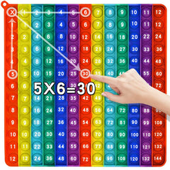AK-SHIP multiplication table pop bubble toy 12x12 for memory-friendly math practice