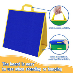 AKAYOK board with felt pieces illustrates creative storytelling sessions.
