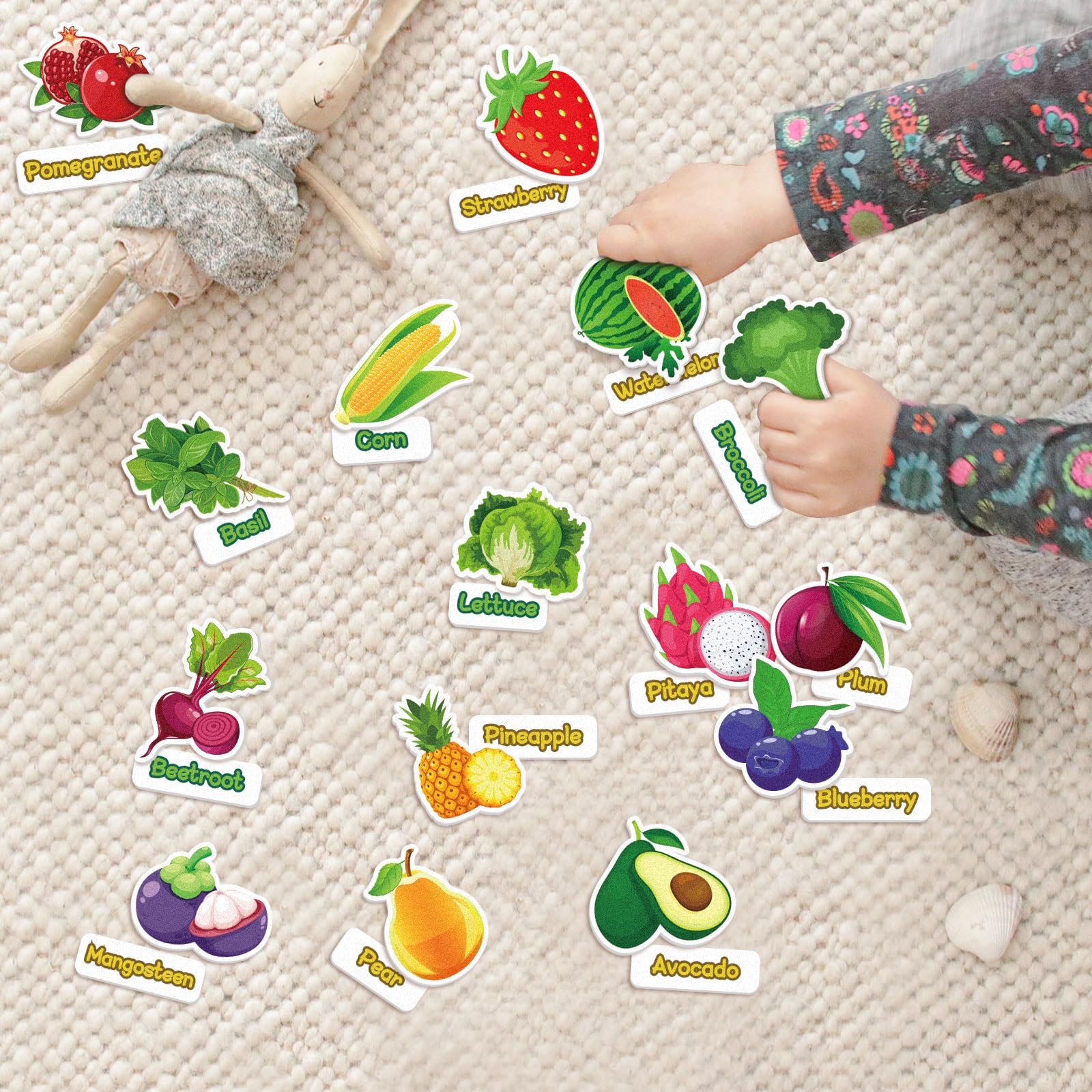 AKAYOK preschool learning set supports sensory play and storytelling