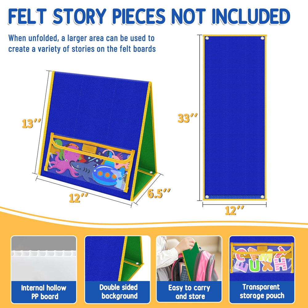 Soft-touch felt material ensures kid-friendly durability during frequent use.
