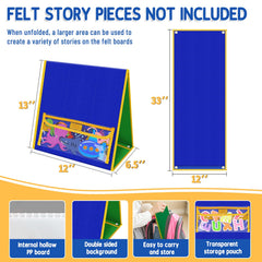 Soft-touch felt material ensures kid-friendly durability during frequent use.