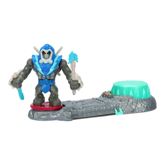 Akedo Cyber Blade figure with 360-degree spin for dynamic battles.