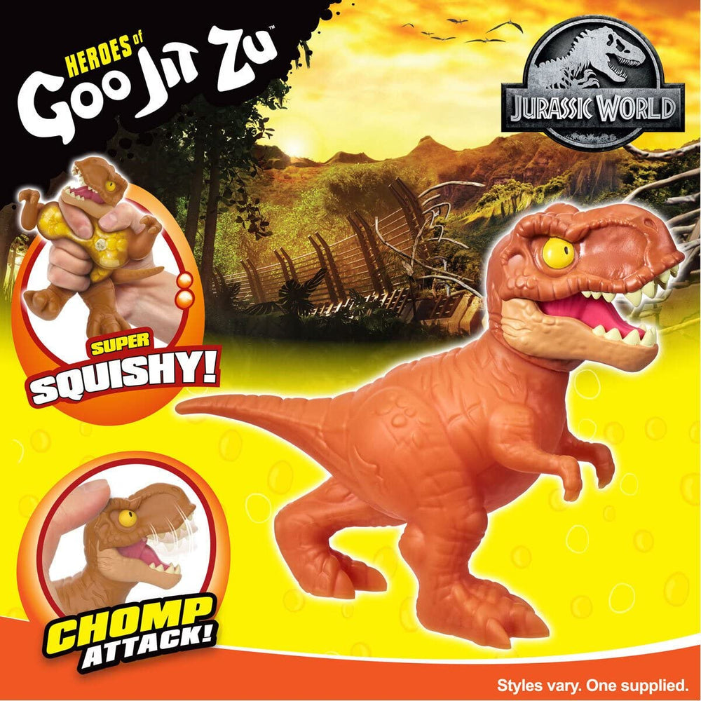 Akedo four-dino collection for imaginative stretchy dinosaur adventures.