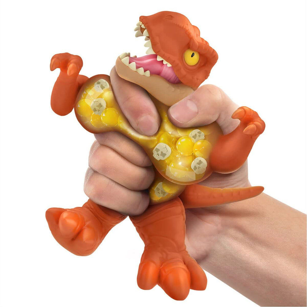 Akedo Jurassic World Stretch Hero mid-stretch for gooey, mess-free play.