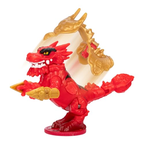 Akedo Cyber Blade figure with sleek red and gray styling