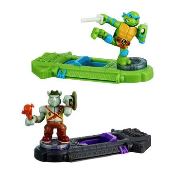 Akedo Legends TMNT Donatello vs Baxter Stockman rivalry play