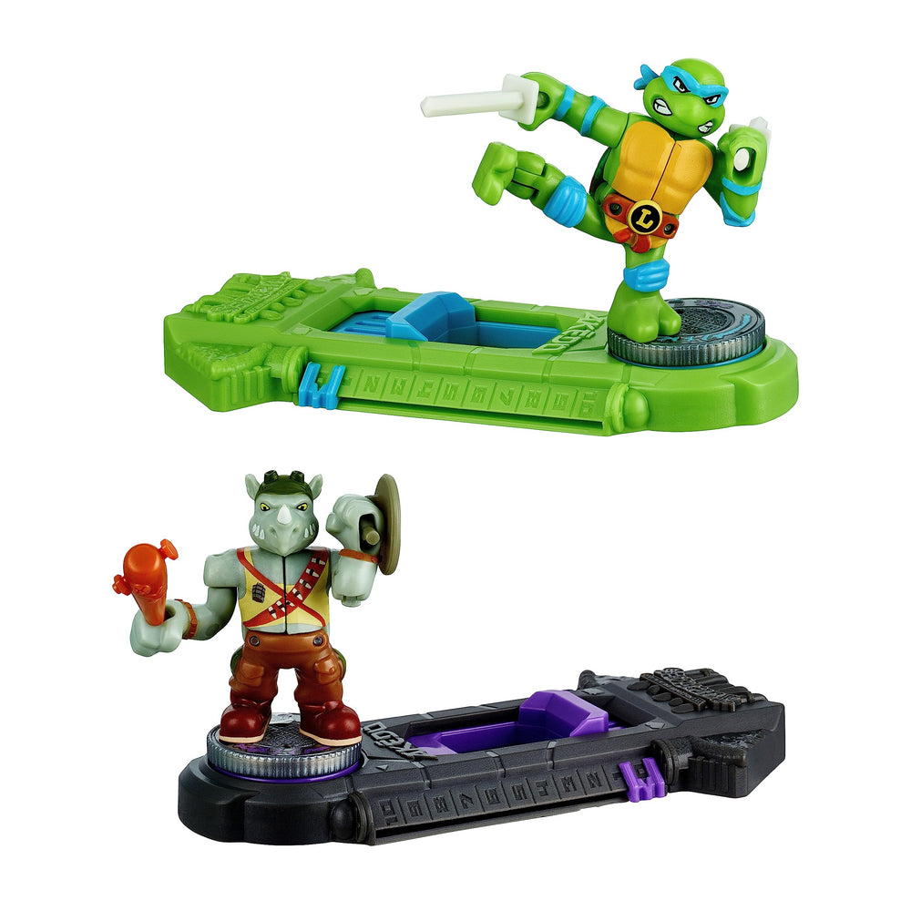 Akedo Legends TMNT Donatello vs Baxter Stockman rivalry play