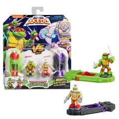 Akedo TMNT Raphael and Krang figures ready for exciting battles