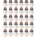 AKFAHOIF mini Jesus figures 30-set for Easter decor and play