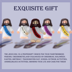 AKFAHOIF multicolor Jesus figurines assortment adding vibrant decor