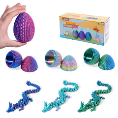AKIDA Dragon Eggs blue egg close-up showcasing vibrant gloss for stylish desk decor