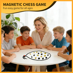 Aknzlmed magnet game 20-stones arranged for strategic challenges