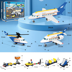 AKWME city aviation set makes a great gift for kids ages 6-12