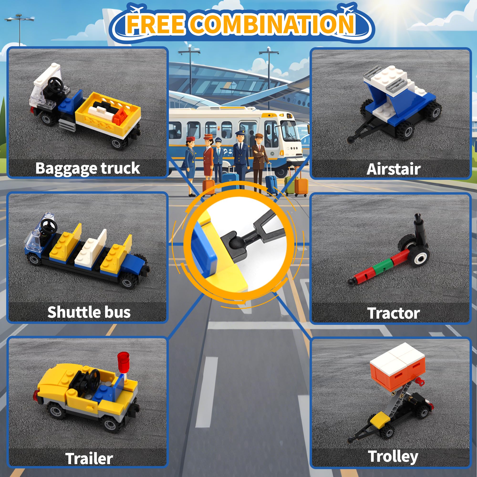 AKWME safety-first build blocks with smooth edges for curious hands