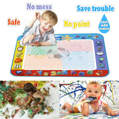 Alago Aqua Coloring Mat drawing molds unlock fun shapes.