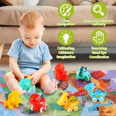 ALASOU ABS material ensures durable, safe toy cars for everyday toddler play.