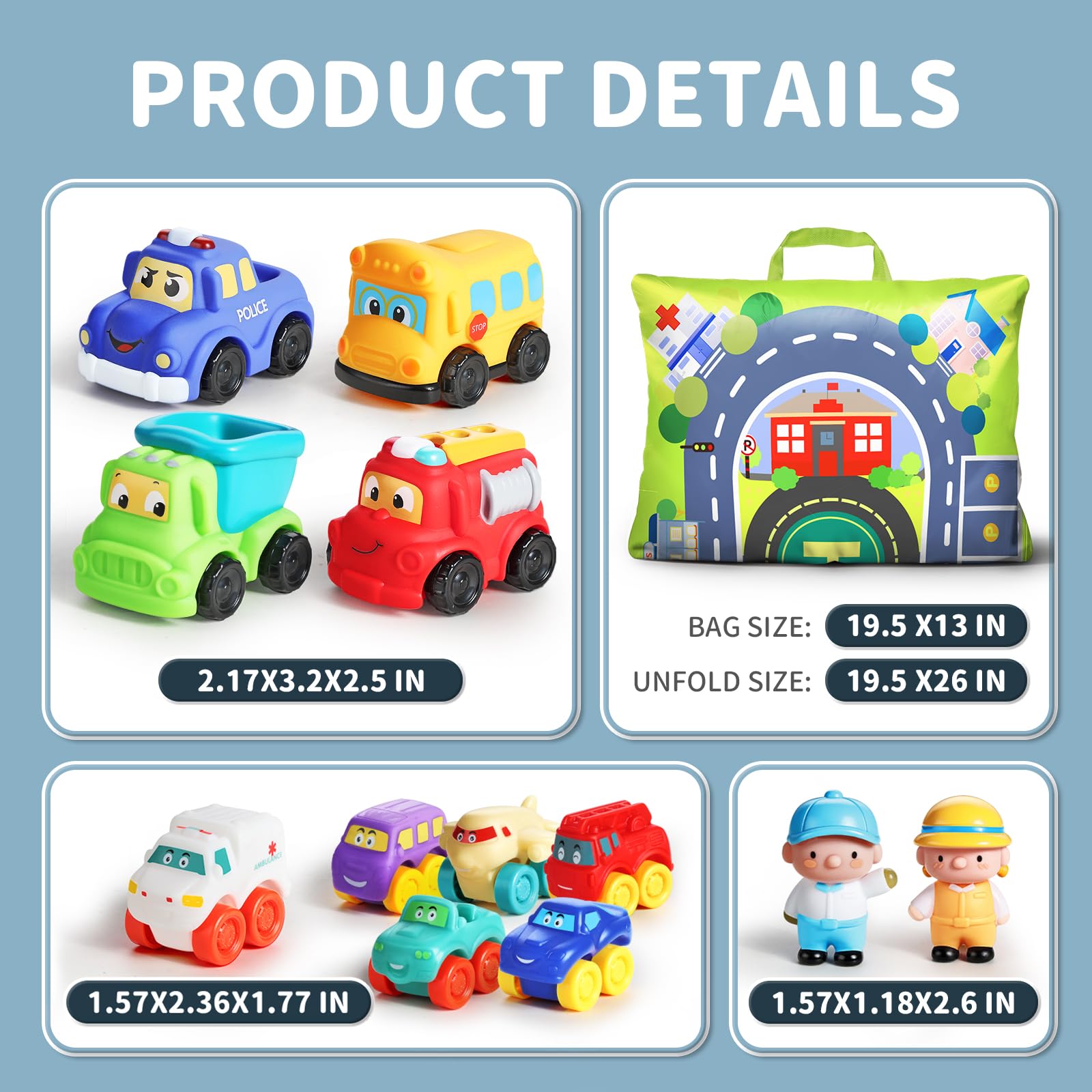 ALASOU 12-piece set is a thoughtful first birthday gift for toddlers