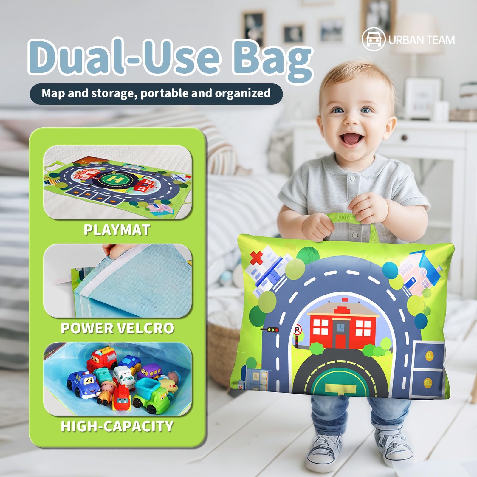 ALASOU colorful vehicle set sparks color recognition and storytelling