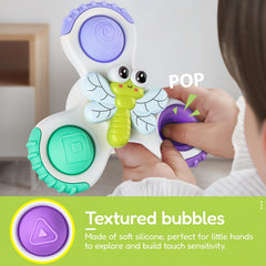 ALASOU compact travel-toy spinner ideal for families on the go.