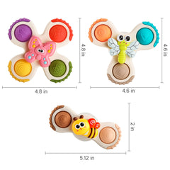 ALASOU sensory spinner set for travel boosts focus during airplane rides.