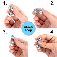 ALDMIO stress relief desk use demonstrates silent, pocket-friendly distraction during long meetings