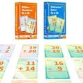 Alened addition-subtraction flash cards front for independent practice.