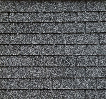 Alessio Miniatures asphalt strip detail highlights staggered roofing pattern.