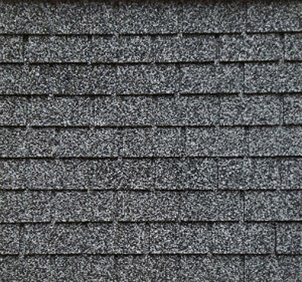 Alessio Miniatures asphalt strip detail highlights staggered roofing pattern.