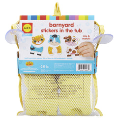 ALEX Toys Bath Barnyard Stickers: storage bag keeps pieces dry and organized.