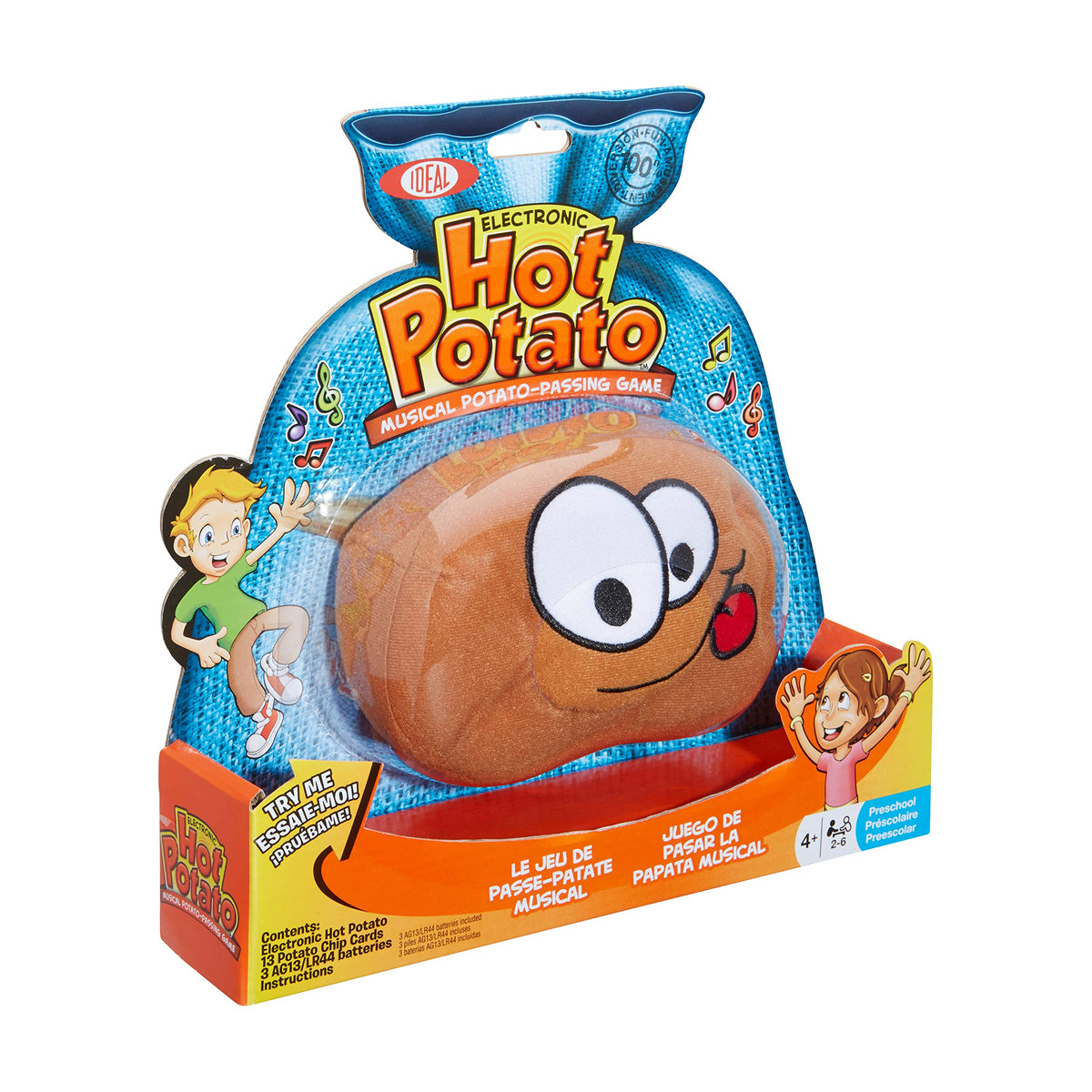 ALEX Toys Ideal Hot Potato electronic plush potato ready for lively family play.