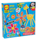 ALEX Toys Little Hands Pop Stick Art animal puppet in progress sparks imagination