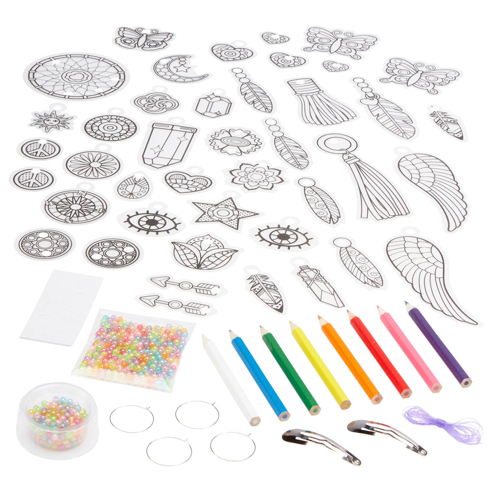 Alex Toys Shrinky Dinks feathers: playful shapes for fun hair accessories and charms.
