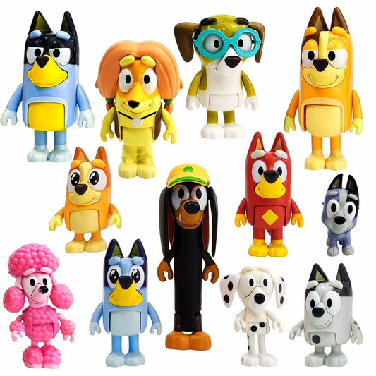 Alhy Wolfs figures collection offers diverse wolf figures for imaginative play.