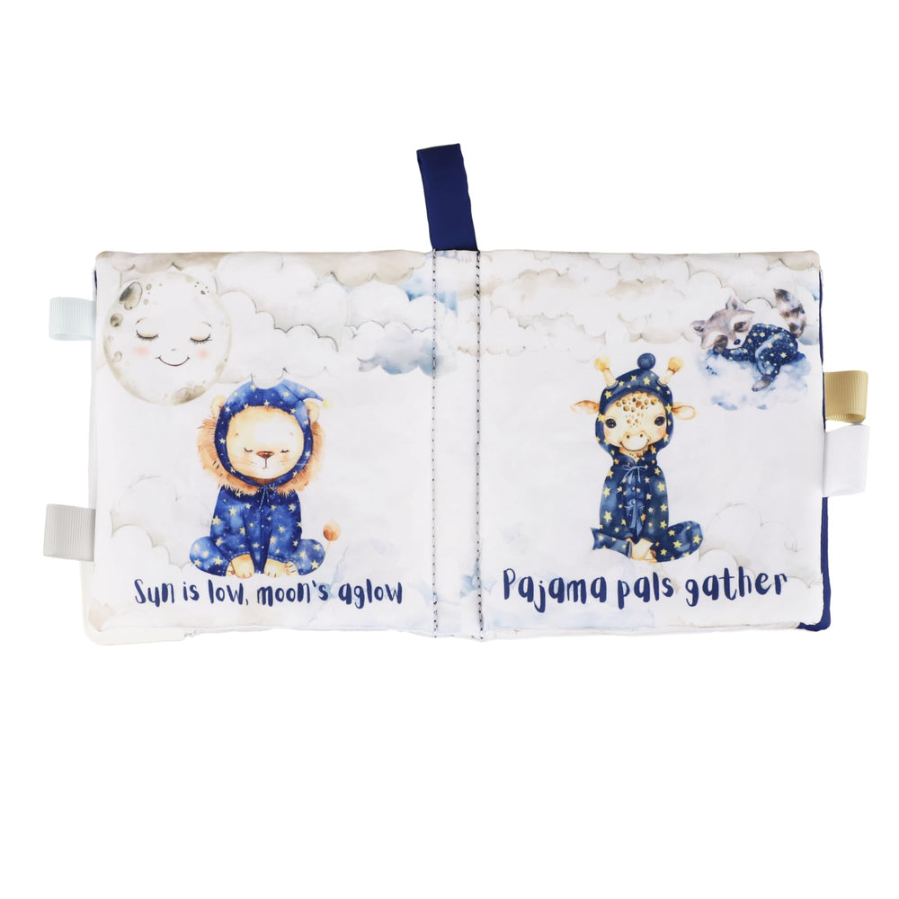Ali+Oli Baby Book BPA-free teether provides safe soothing relief during teething.