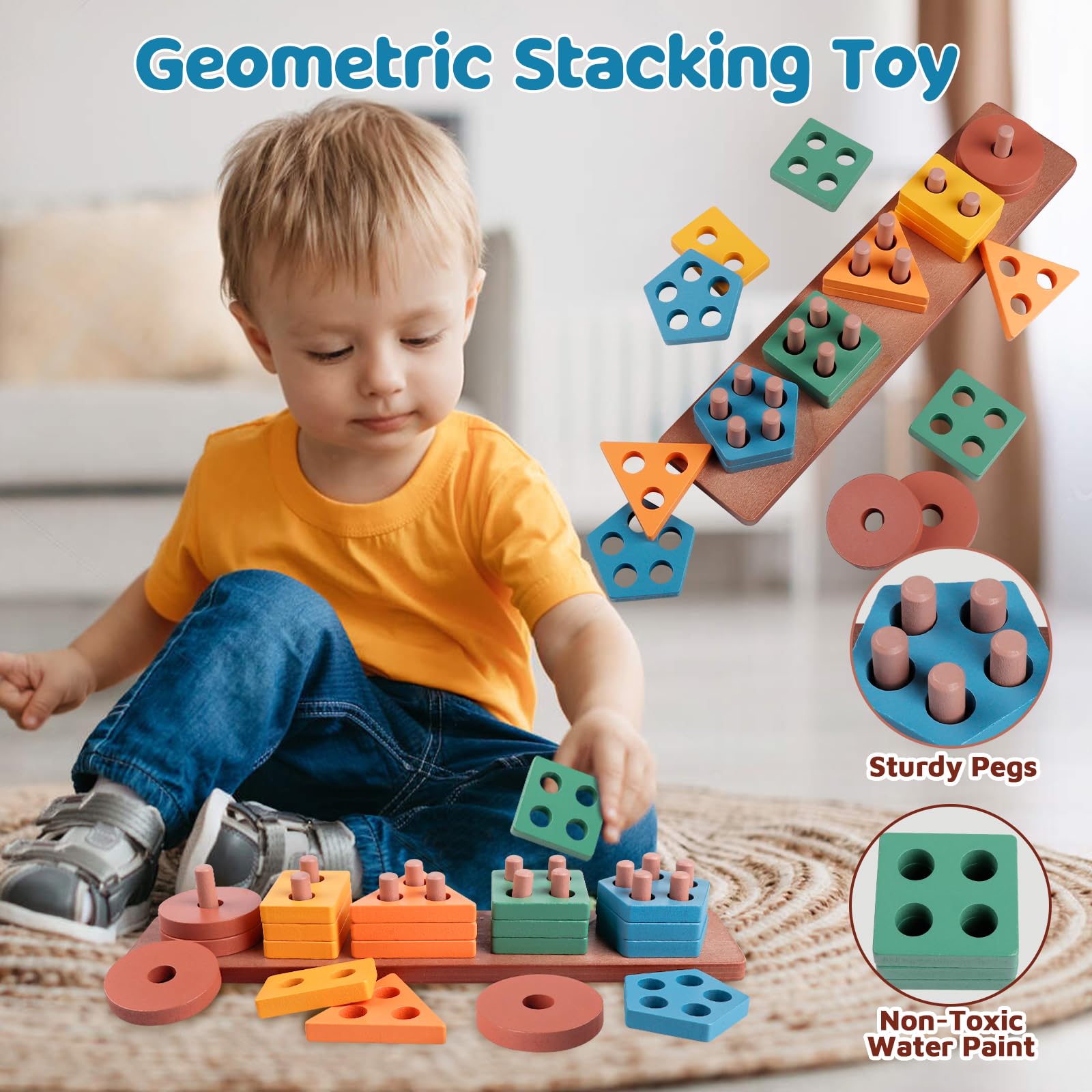 Aliex 8-tone xylophone toy invites musical exploration and rhythm.