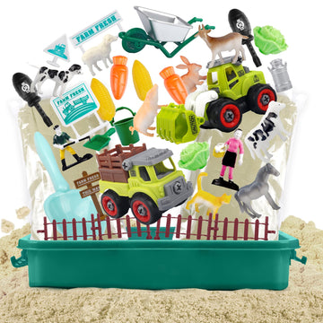 Aliex Safety Standards Assured Farm Toy Set for ages 3–8.